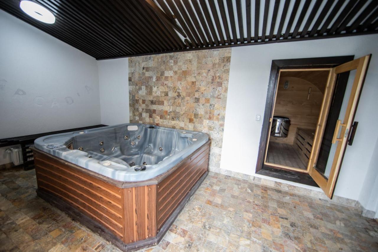 Casa Arcadia 1 Piscina,Jacuzzi, Sauna Buzau Exterior foto